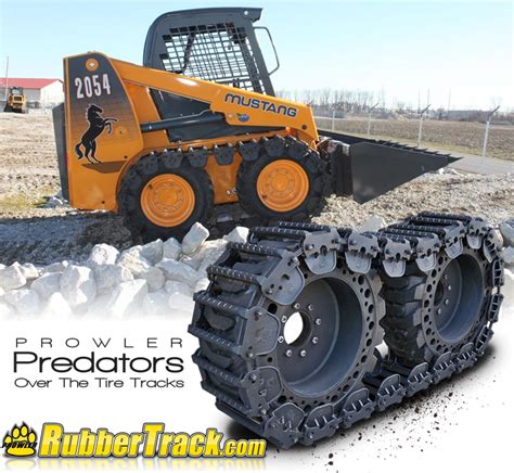 prowler tracks fusion over the tire skid steer track|prowler predator tracks.